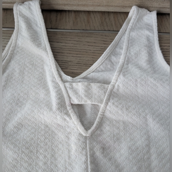 Madewell White Sleeveless Tank Top Small - Picture 4 of 4